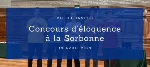 Lire la suite à propos de l’article Concours d’éloquence à la Sorbonne